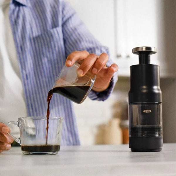 OXO Rapid Coffee Brewer - Fast & Easy Drip Coffee Maker for Home, Office & Travel | Perfect for Morning Brew & Quick Coffee Fix