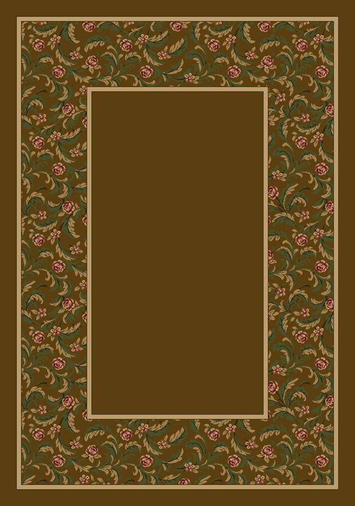 Latin Rose Nutmeg Runner Rug 2'4