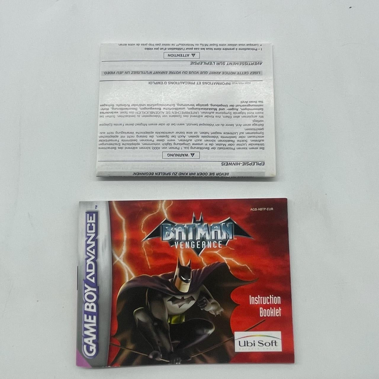 Batman Vengeance GBA Game - Complete Boxed Nintendo Gameboy Advance Video Game - Action Adventure Superhero Game for Kids & Adults - Perfect for Retro Gaming & Collectors