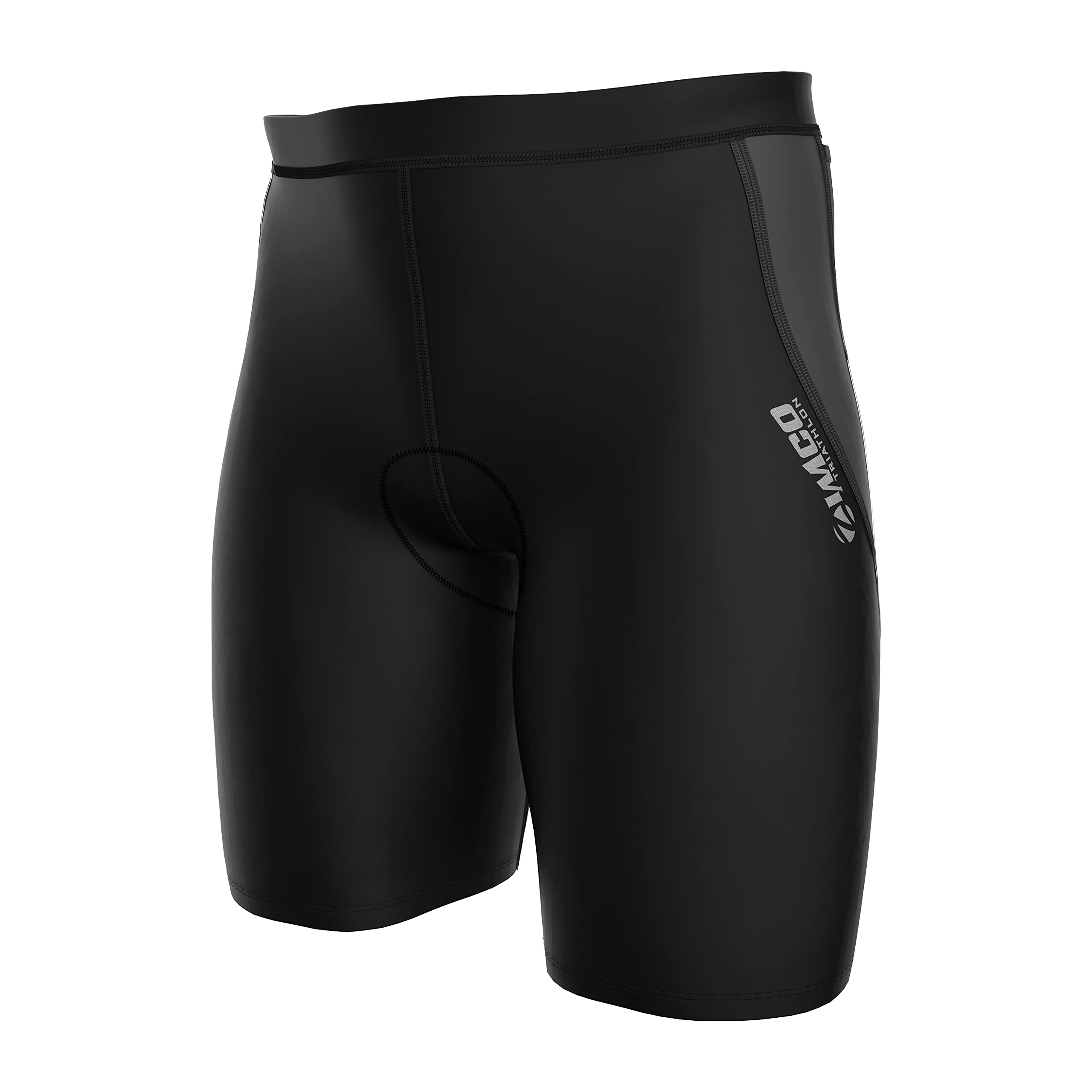 Zimco Men's Performance Triathlon Shorts - Padded Triathlon & Cycling Race Shorts for Comfort & Speed | Ideal for Triathlons, Cycling, and Endurance Training