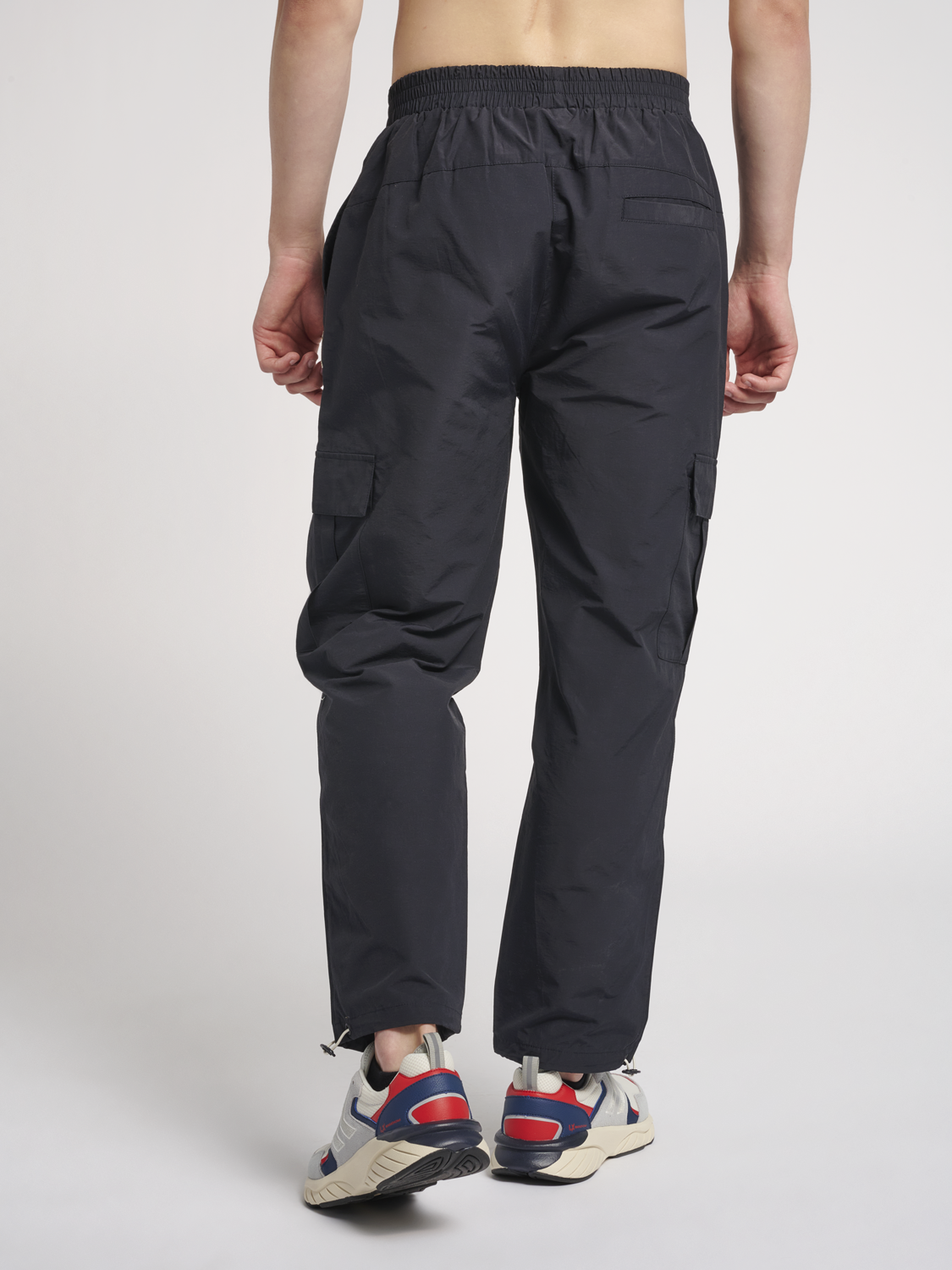 Hummel HmlLASSE String Pants for Men - Dark Navy Blue Athletic Joggers with Drawstring Waist | Perfect for Running, Gym Workouts & Casual Wear