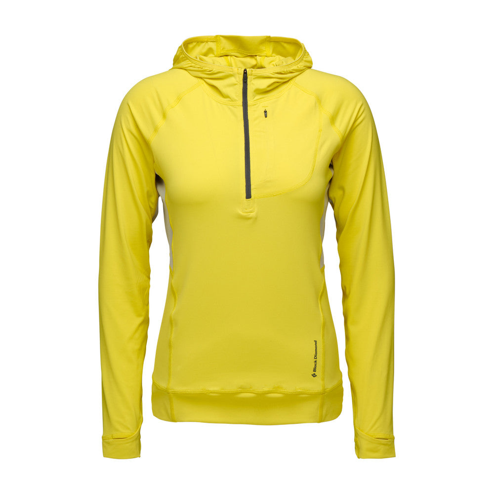 Alpenglow Pro Women's Hoody - Lightweight Fleece Jacket for Hiking, Running & Outdoor Activities - Warm & Comfortable Pullover for Cold Weather Adventures