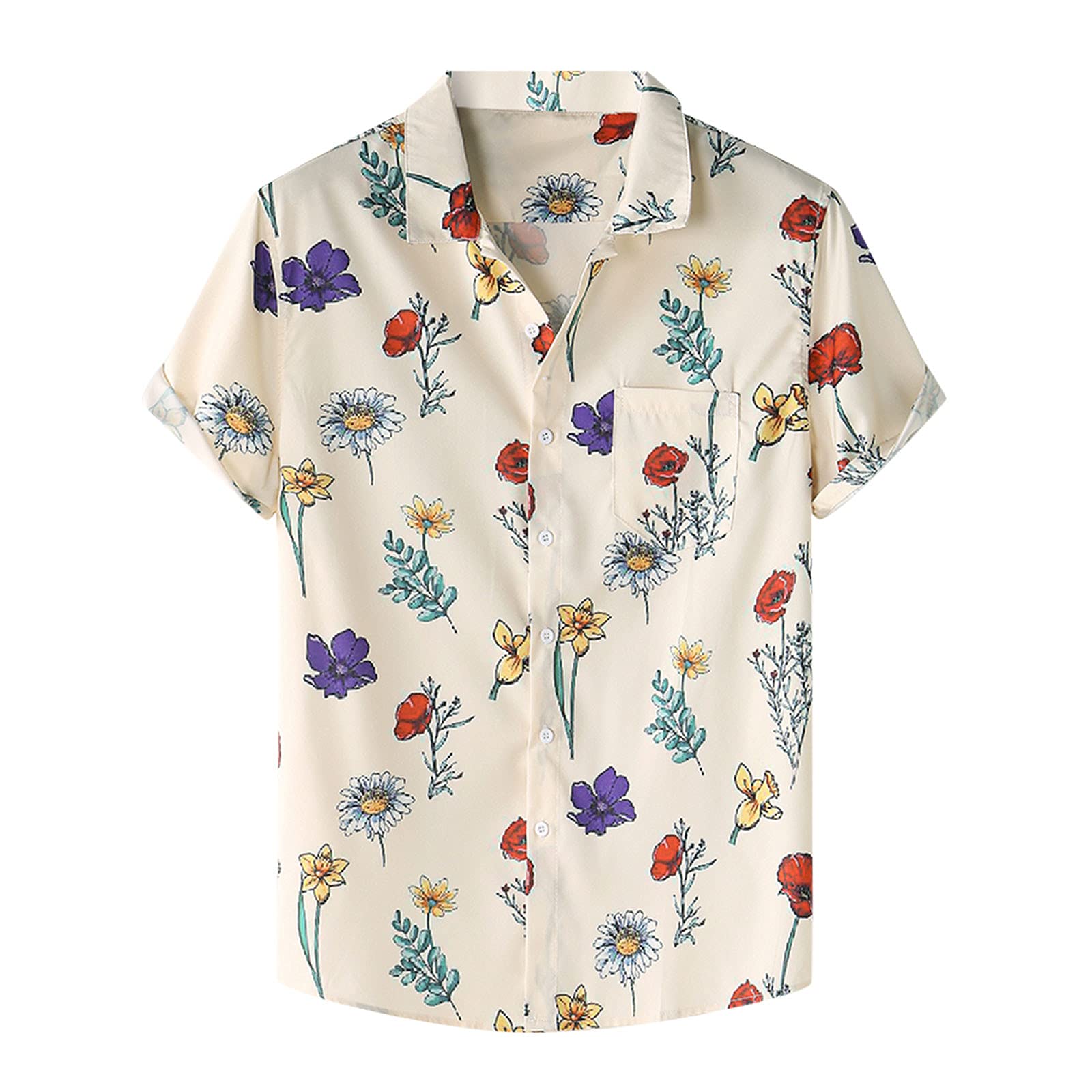 Men's Short Sleeve T-Shirts with Pockets - Classic Casual Cotton Tees for Everyday Wear | Perfect for Work, Travel & Outdoor Activities