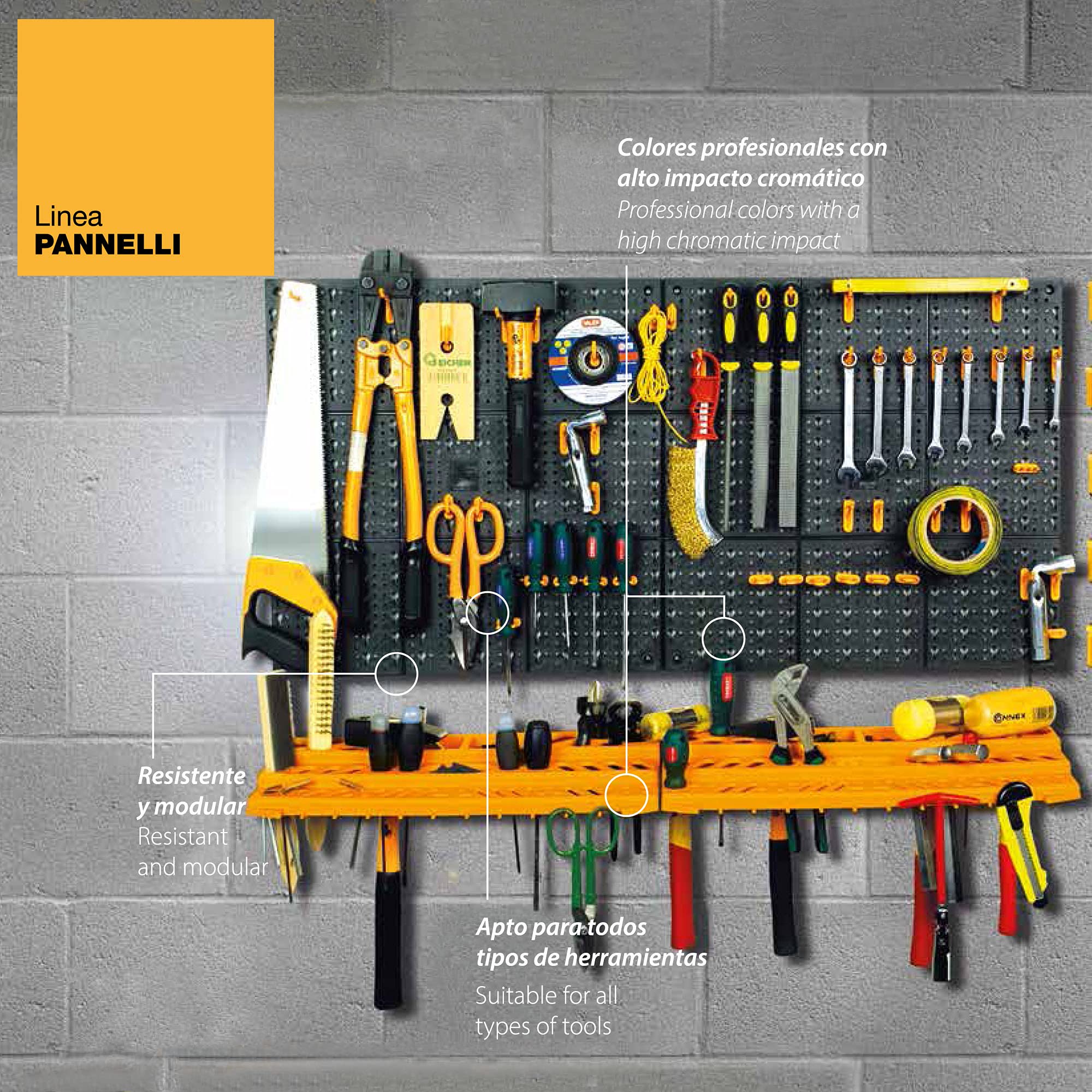 Garage Wall Tool Rack Storage Kit - Heavy Duty Tool Organizer with 50 Hooks for Home & Workshop - Perfect for DIY Projects, Garage Organization, and Tool Storage Solutions