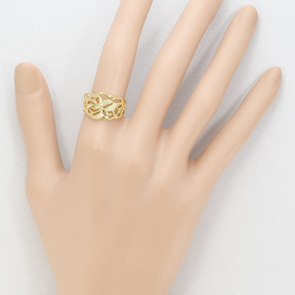18K Yellow Gold Diamond Ring for Women - Elegant Wedding, Engagement & Anniversary Jewelry Gift - Perfect for Special Occasions & Everyday Luxury