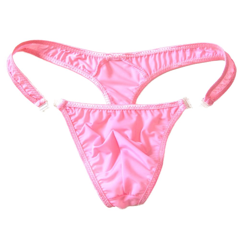 Premium Men's Bikini Boxer Briefs - Soft Milk Silk Underwear with Comfortable G-String Design (XS-M) for Daily Wear, Gym & Intimate Moments