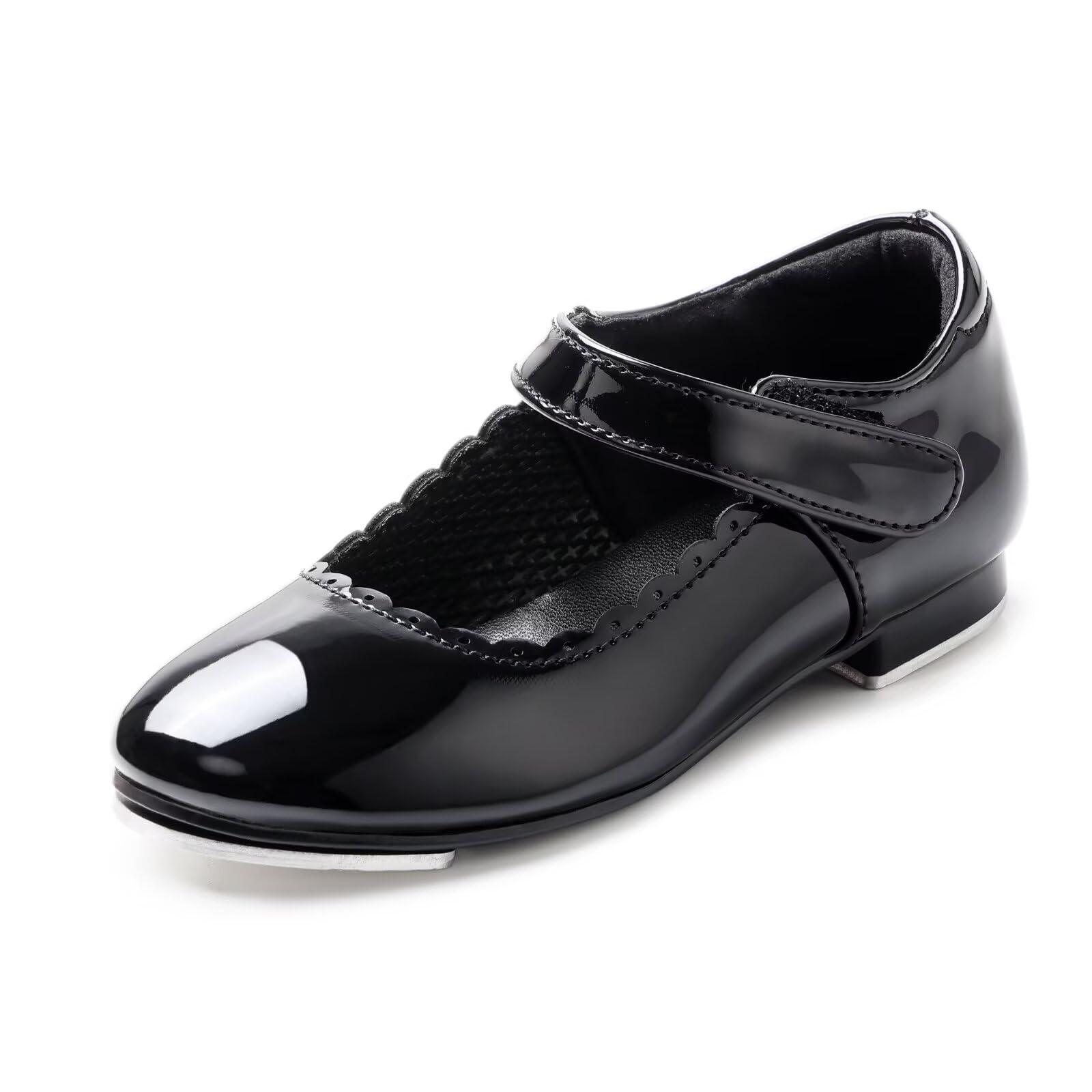 ARCLIBER Kids Tap Dance Shoes for Girls & Boys - Adjustable Strap Ballet & Jazz Shoes for Toddlers, Little & Big Kids - Perfect for Dance Classes, Performances & Recitals