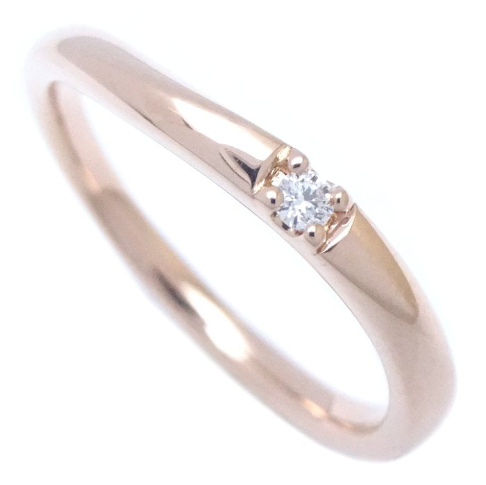 4℃ Diamond Ring K18PG Pink Gold - Elegant 18K Rose Gold Engagement Ring for Women, Perfect for Proposals, Anniversaries & Special Occasions