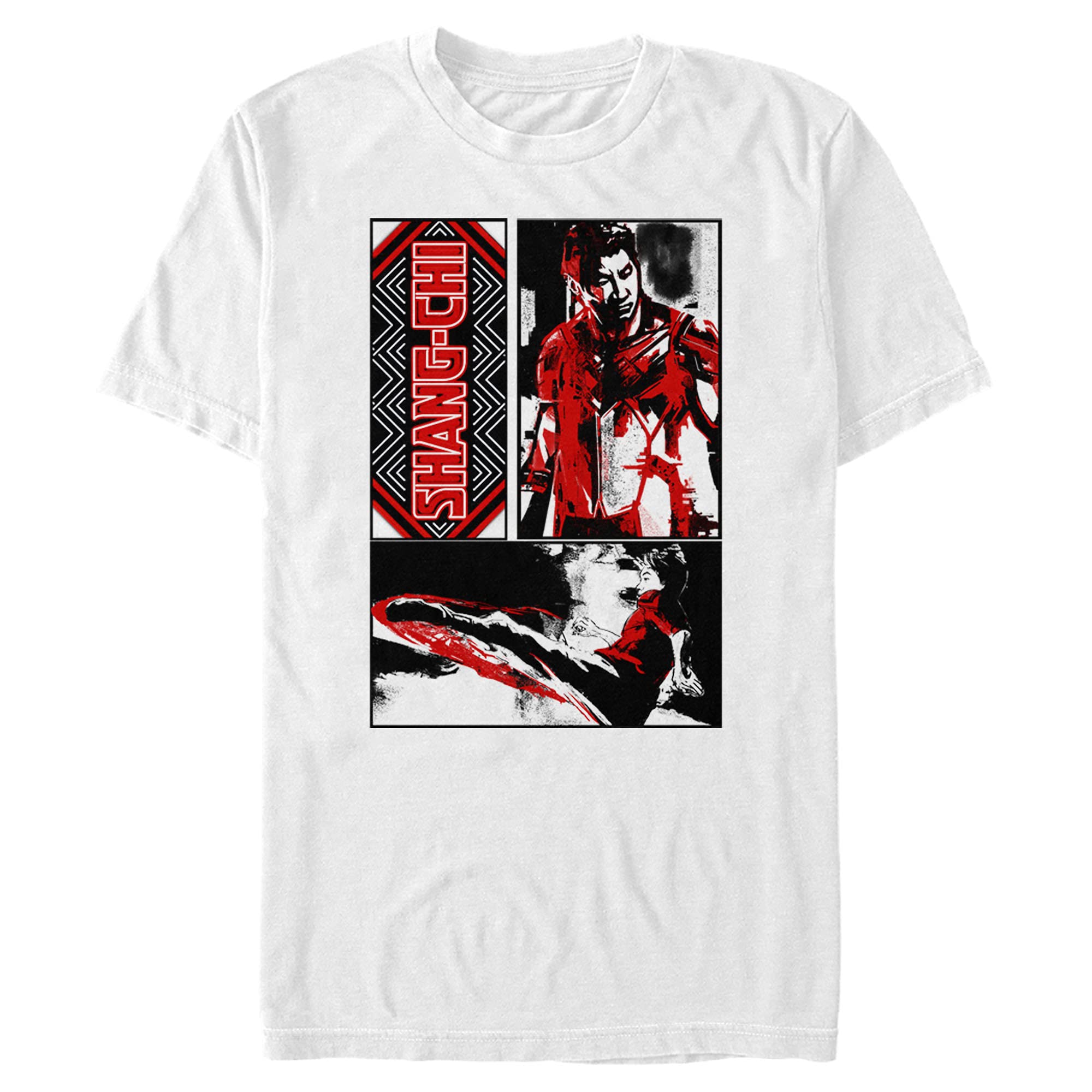 Shang-Chi and The Legend of The Ten Rings Graphic T-Shirt for Men | Marvel Superhero Watercolor Art Tee | Casual Wear & Cosplay Costume
