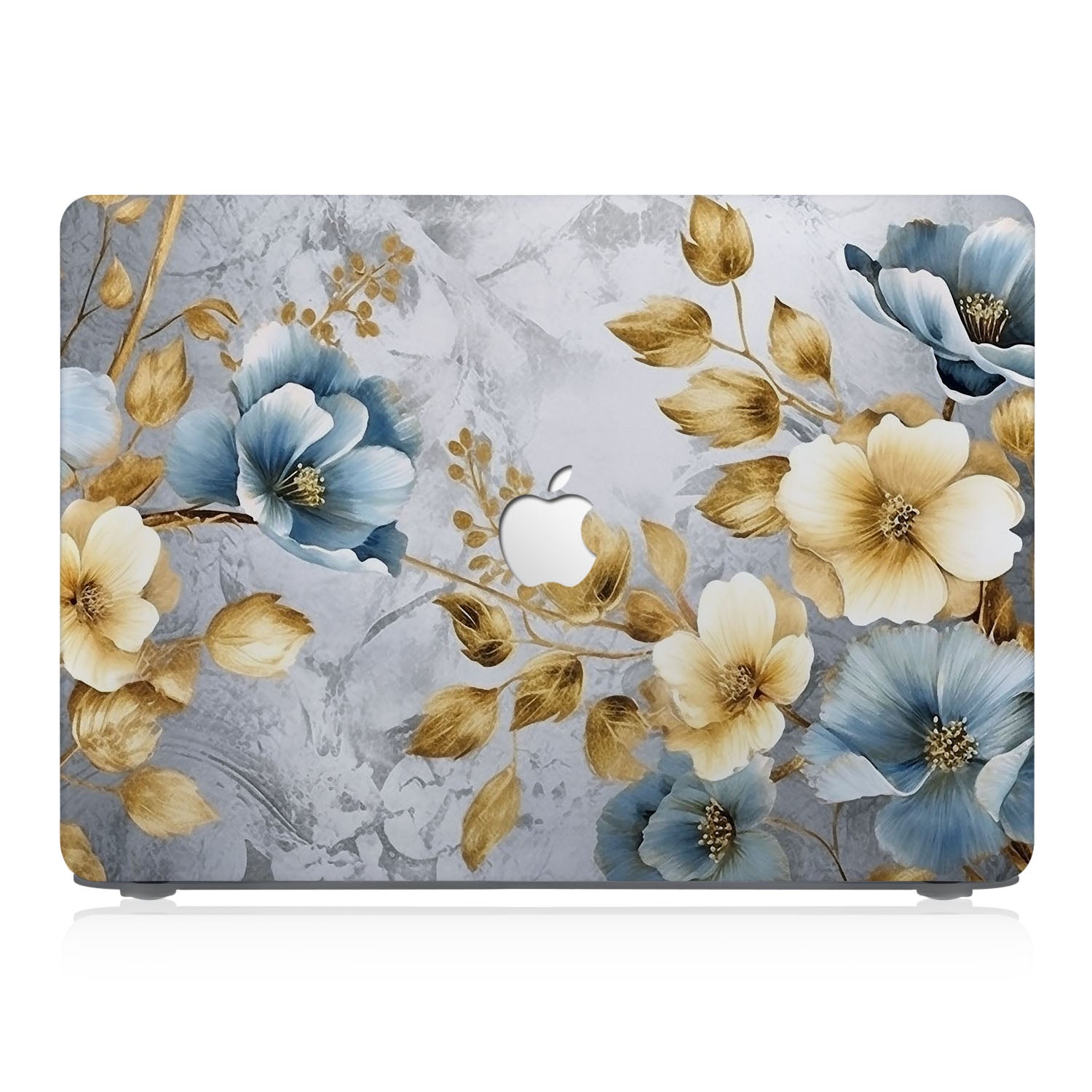 Premium MacBook Case with Floral Art Design - Stylish & Protective Cover for MacBook Air/Pro - Perfect for Work, Travel & Everyday Use