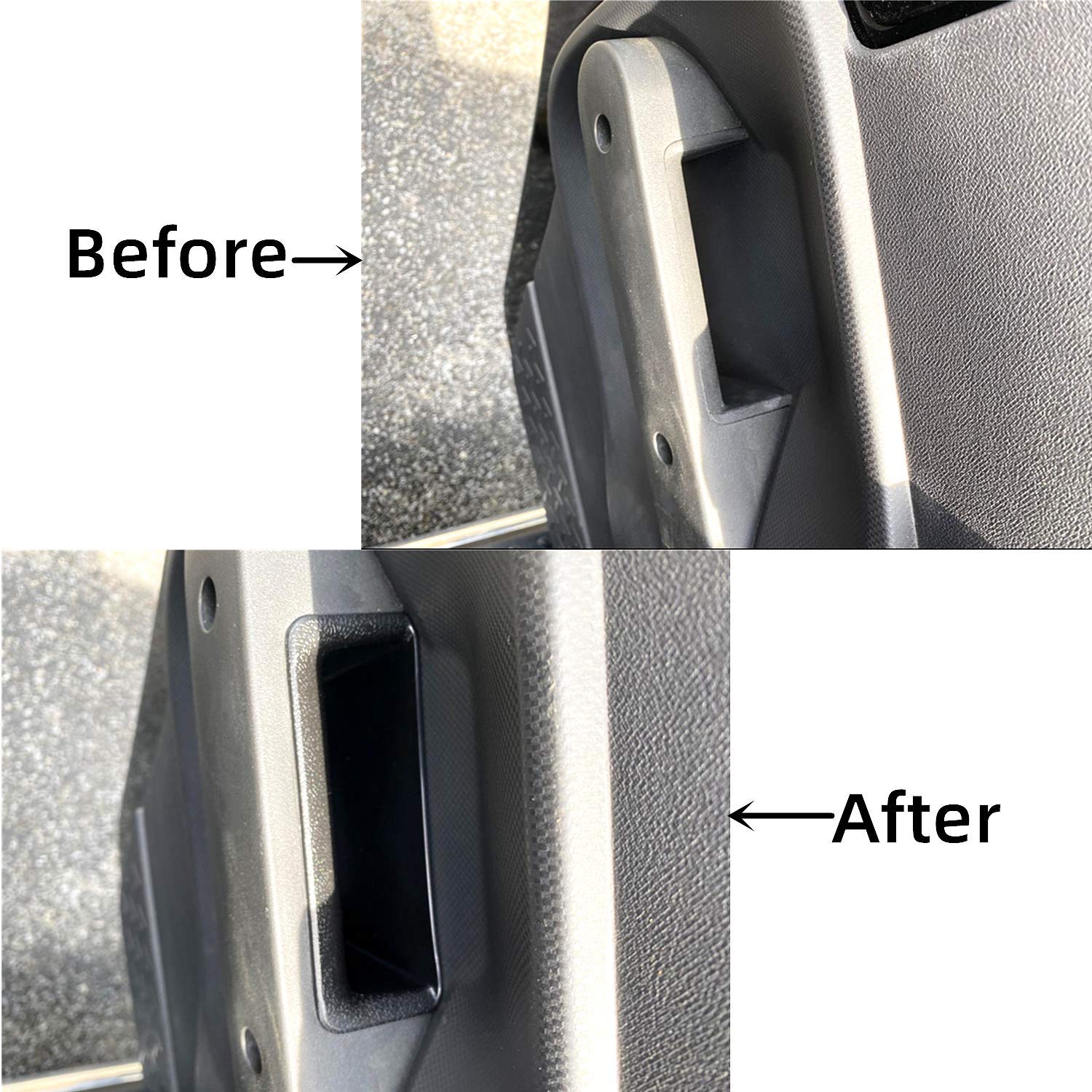 Jeep Wrangler JK JKU Door Organizer (2007-2010) - Storage Tray for Car Accessories
