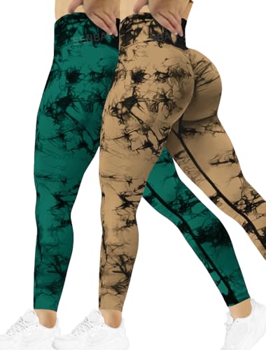 2 Pack Green Brown