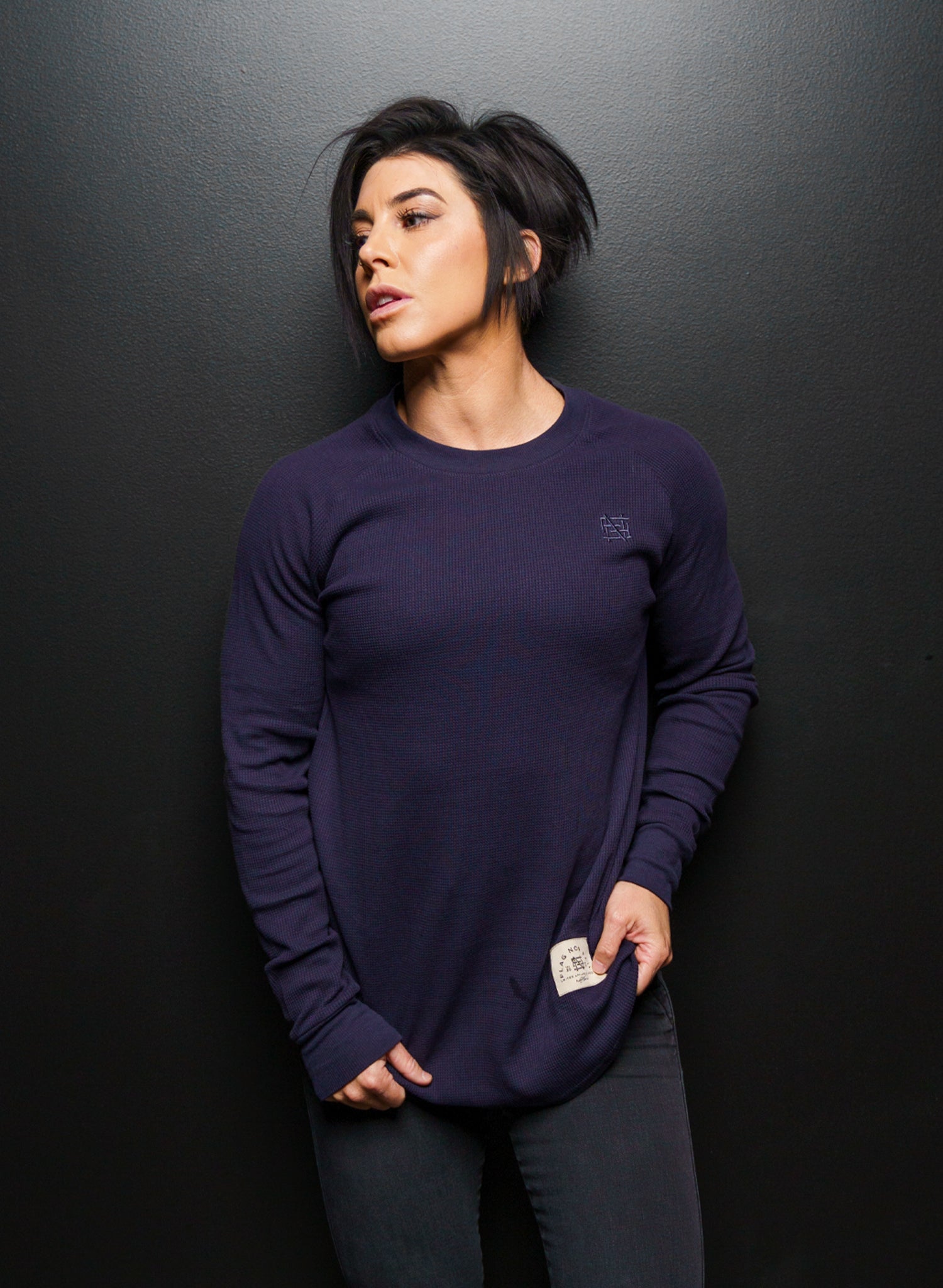 Men's Lightweight Thermal Underwear Set - Navy Blue, Warm & Comfortable for Winter, Hiking, Skiing & Outdoor Activities
