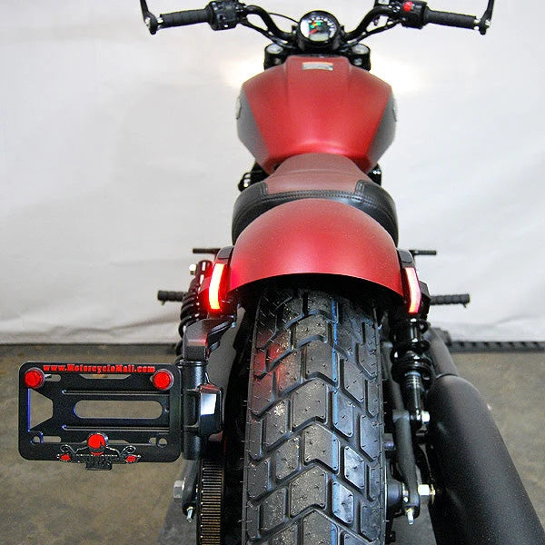 Indian Scout Bobber Rear Turn Signals for 2018-Present Models - LED Motorcycle Indicators for Enhanced Safety & Style - Perfect for Night Riding & Custom Bike Builds
