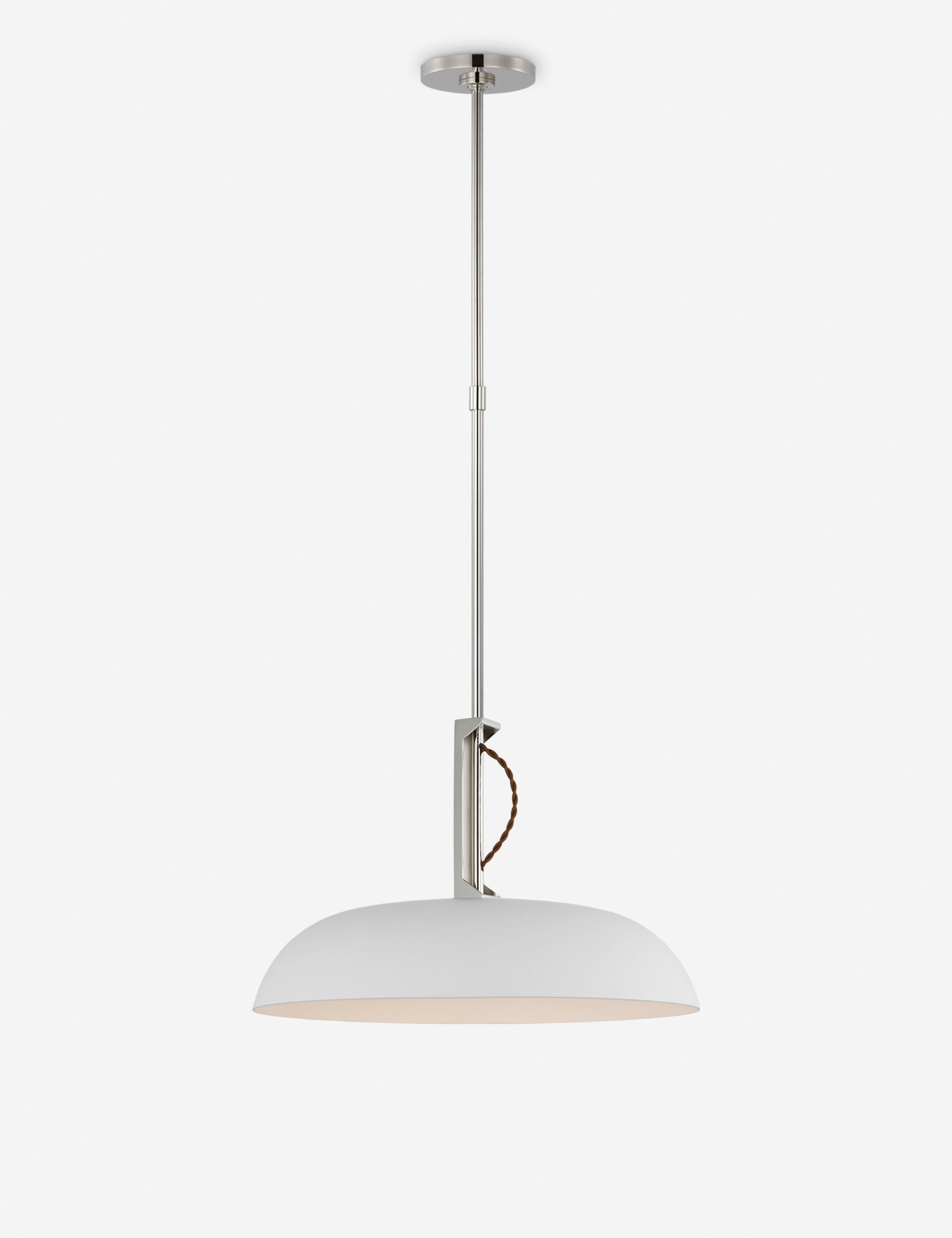 Polished Nickel and White