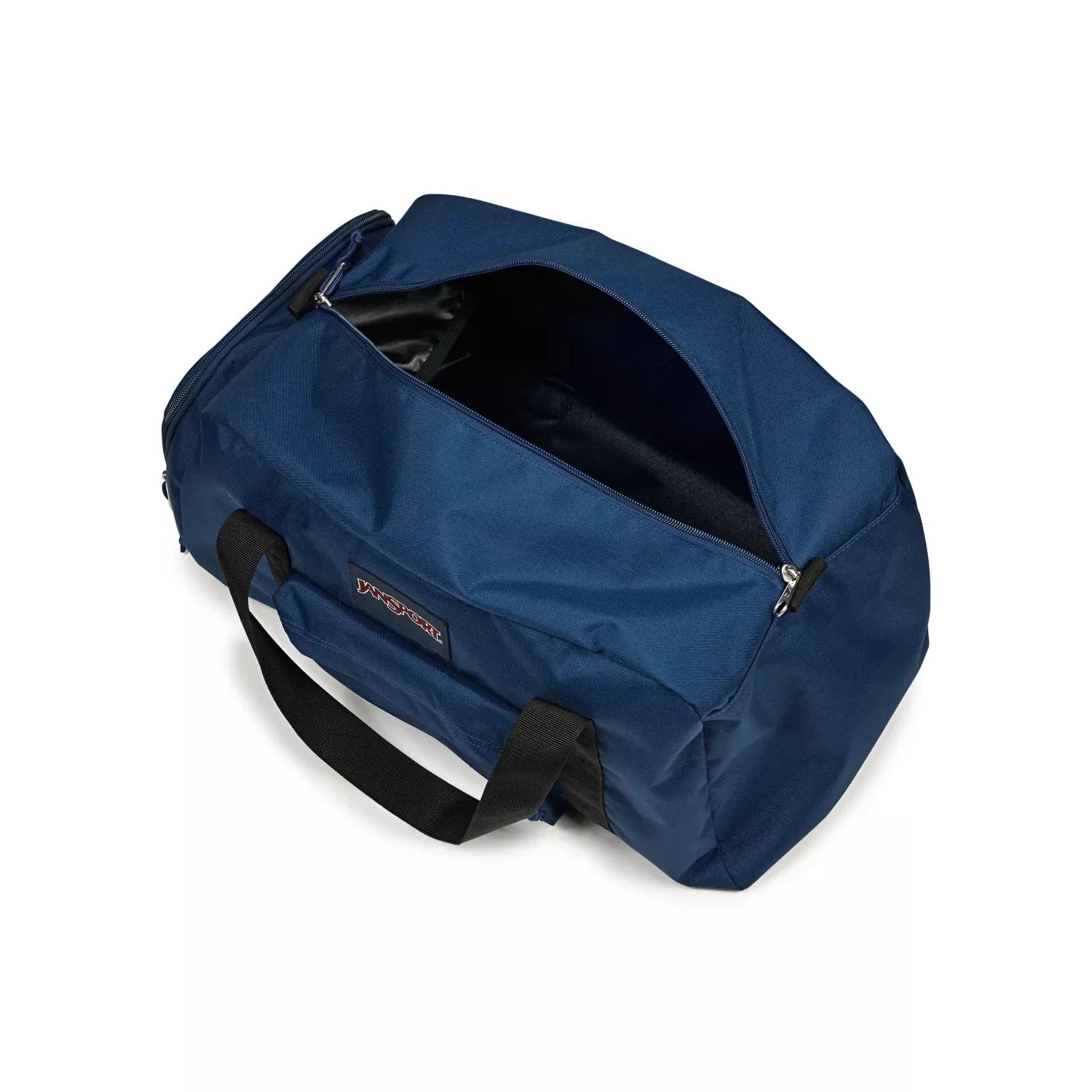 JanSport Weekender Medium Duffel Bag - Navy Blue Travel Duffel for Gym, Weekend Trips & Sports Gear | Durable Carry-On Luggage with Shoulder Strap
