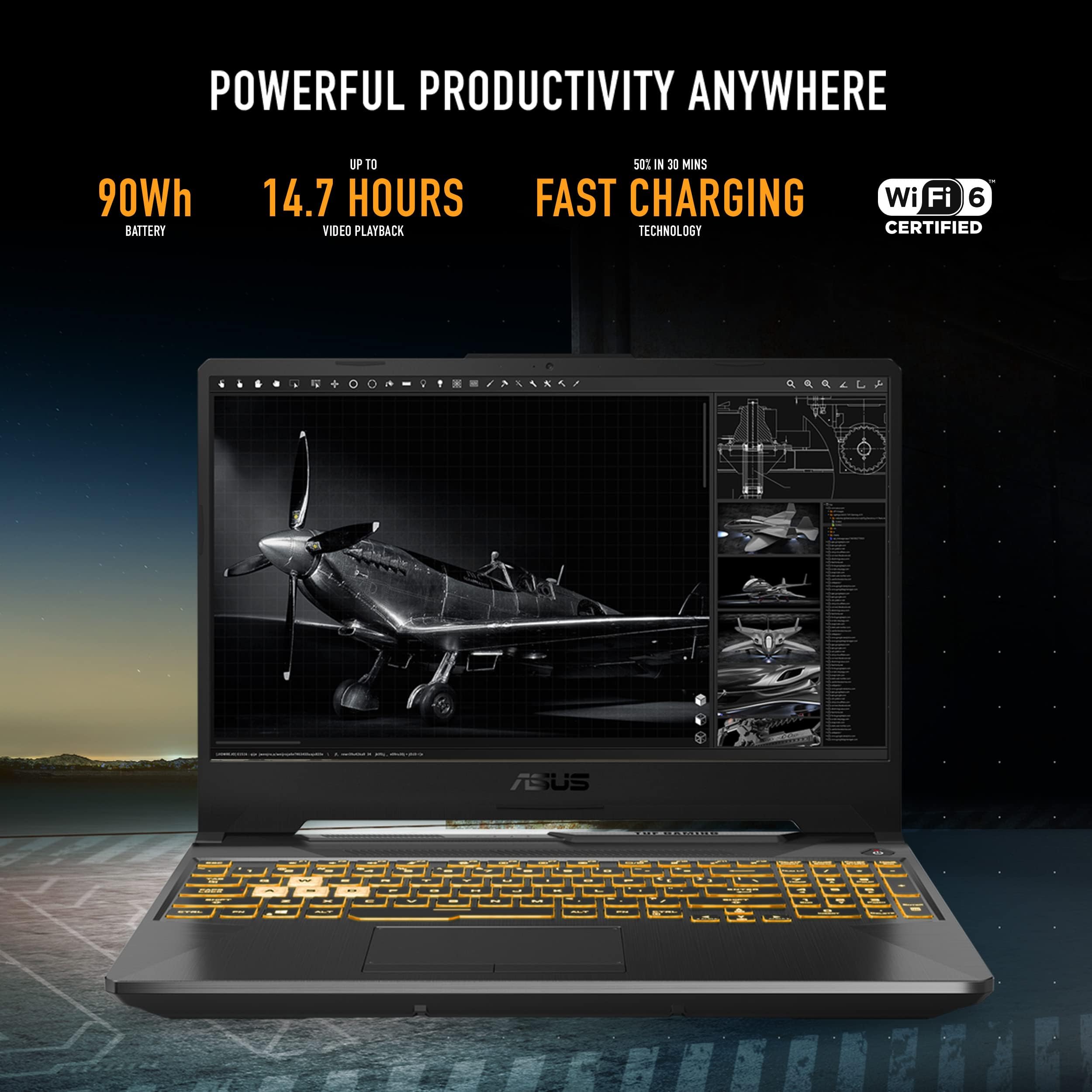 ASUS TUF F15 Gaming Laptop - 15.6