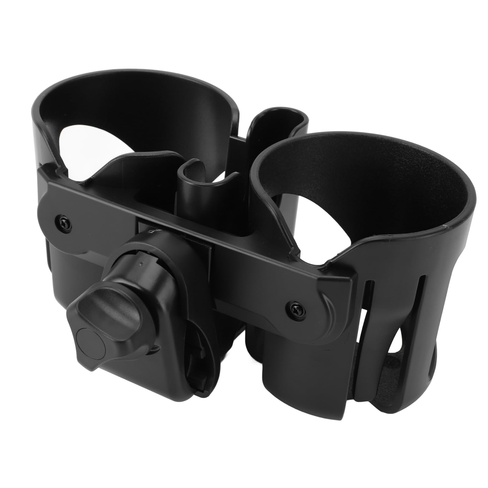3-in-1 Rotatable Drink Holder with Phone Stand - Universal Cup Holder for Stroller, Bicycle, Wheelchair & Shopping Cart - Perfect for Coffee, Beverages & Hands-Free Use on the Go