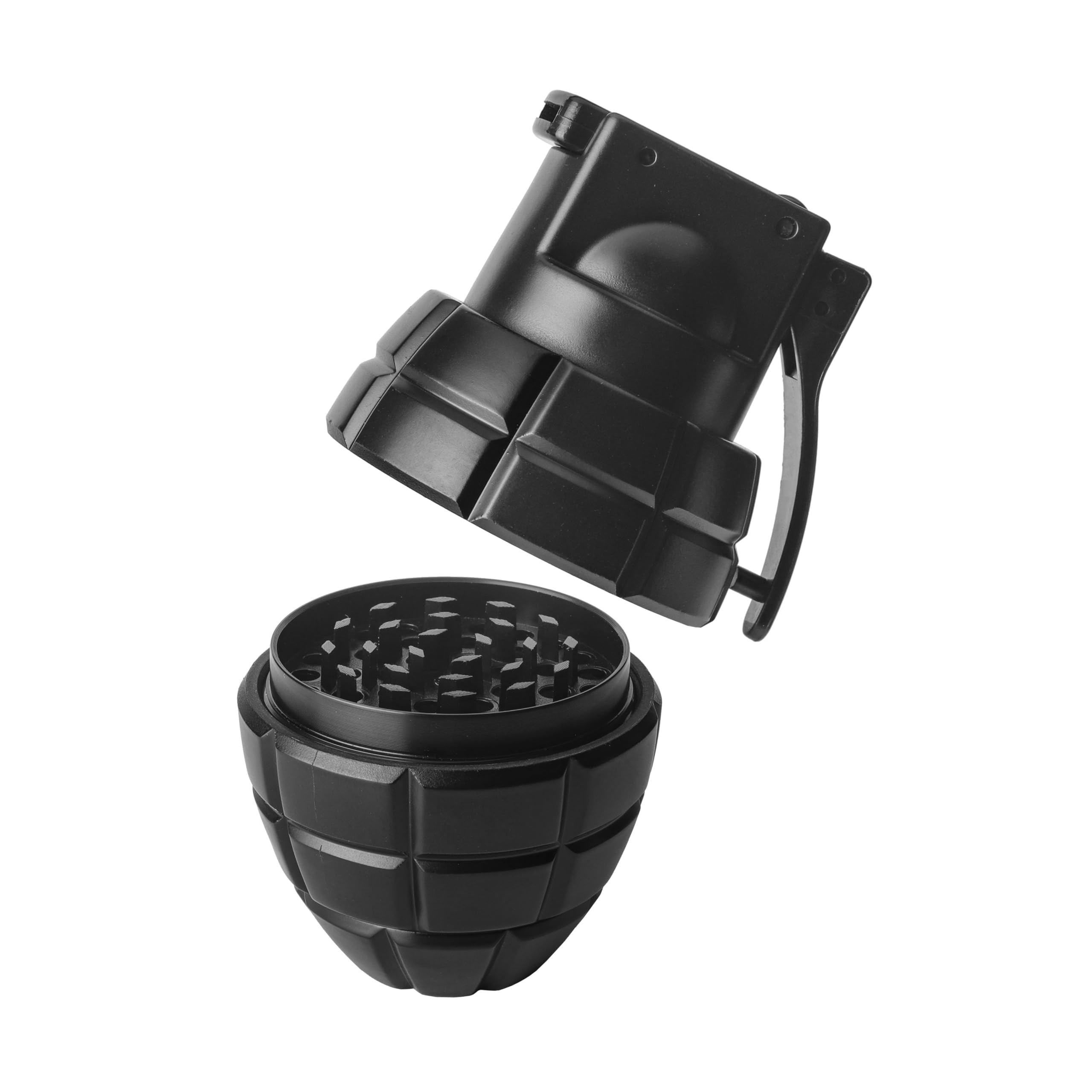 Premium 2.5 Inch Spice Grinder Set of 3 - Stainless Steel Kitchen Herb Grinder for Fresh Spices, Pepper, Salt & Seasonings - Perfect for Cooking, Baking & Meal Prep - Black
