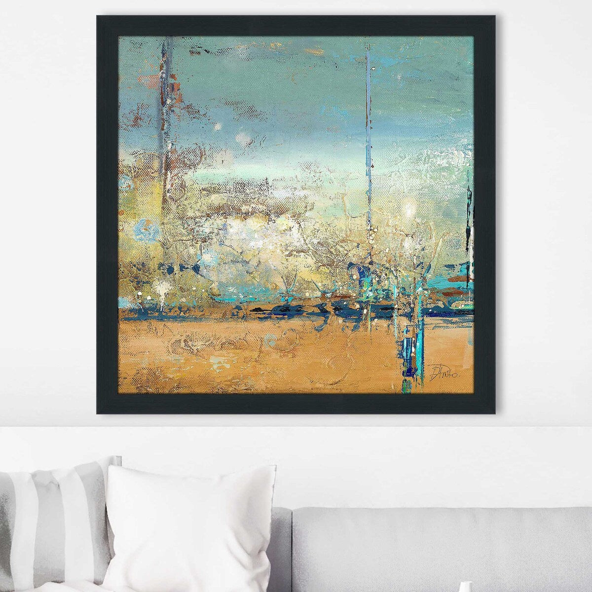 Adventure I (Square) Acrylic Wall Art Print - Modern Abstract Decor for Living Room, Bedroom & Office