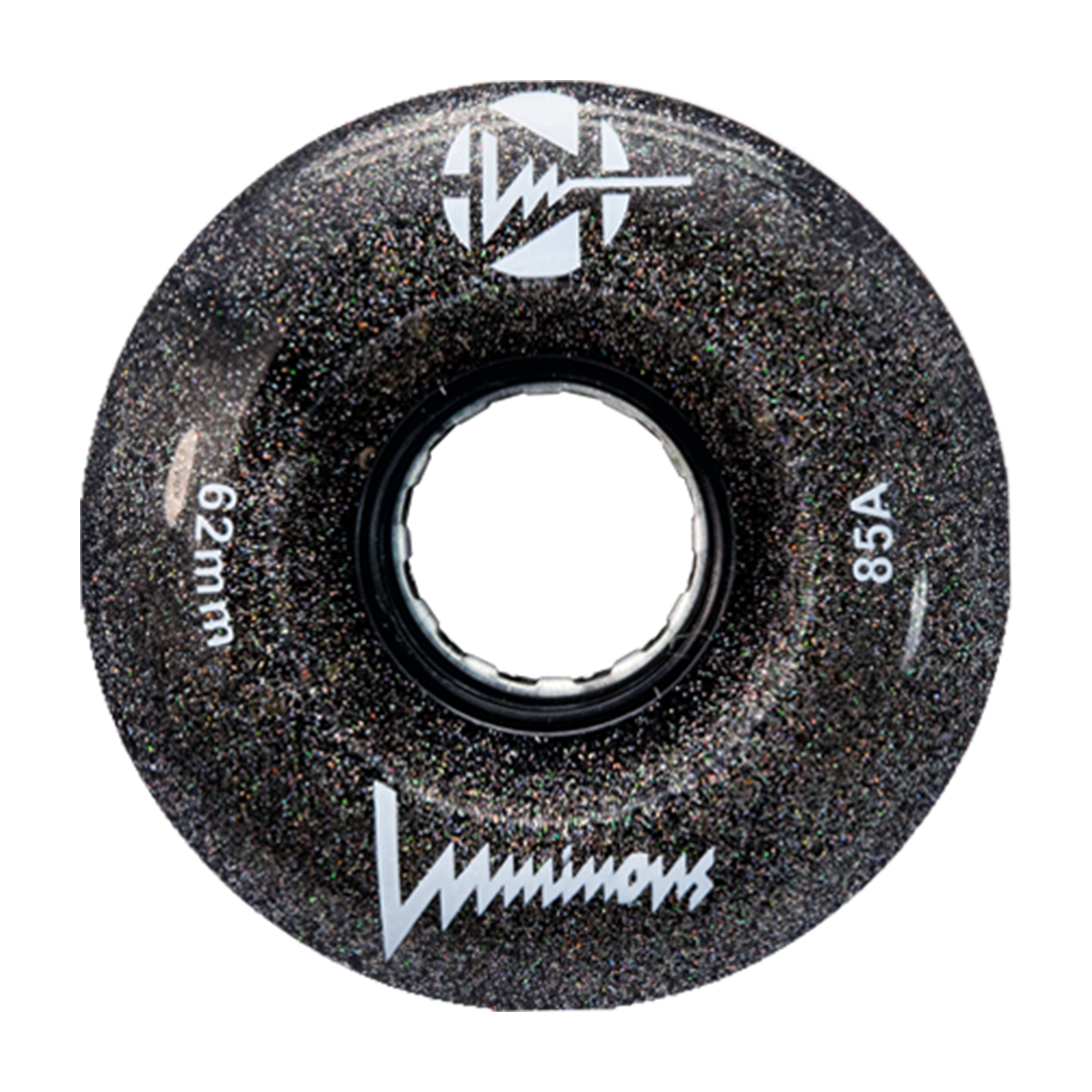 Luminous LED Quad Wheels 62mm 85a - 4 Pack Glow in The Dark Skate Wheels for Roller Skates & Rollerblades - Perfect for Night Skating, Rink Parties & Outdoor Adventures
