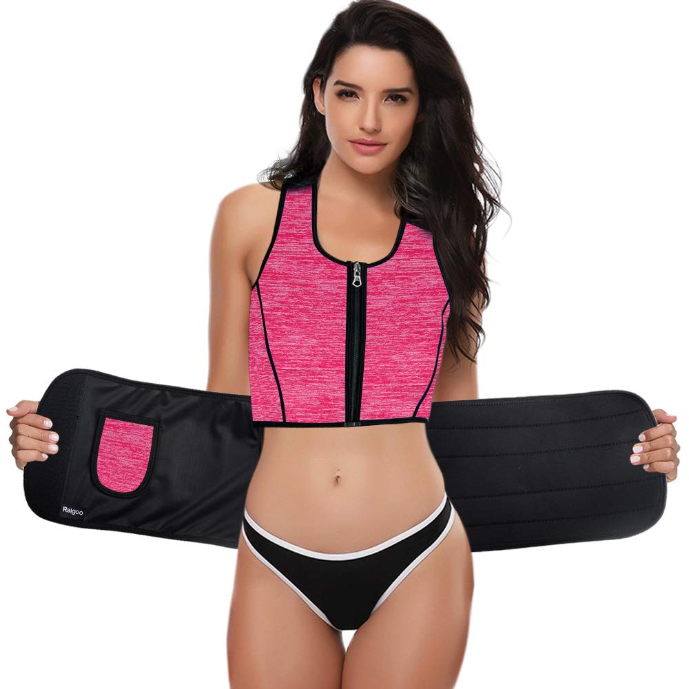 Women's Slimming Sweat Vest - Waist Trainer Body Shaper for Weight Loss & Toning - Perfect for Workouts, Gym & Everyday Wear