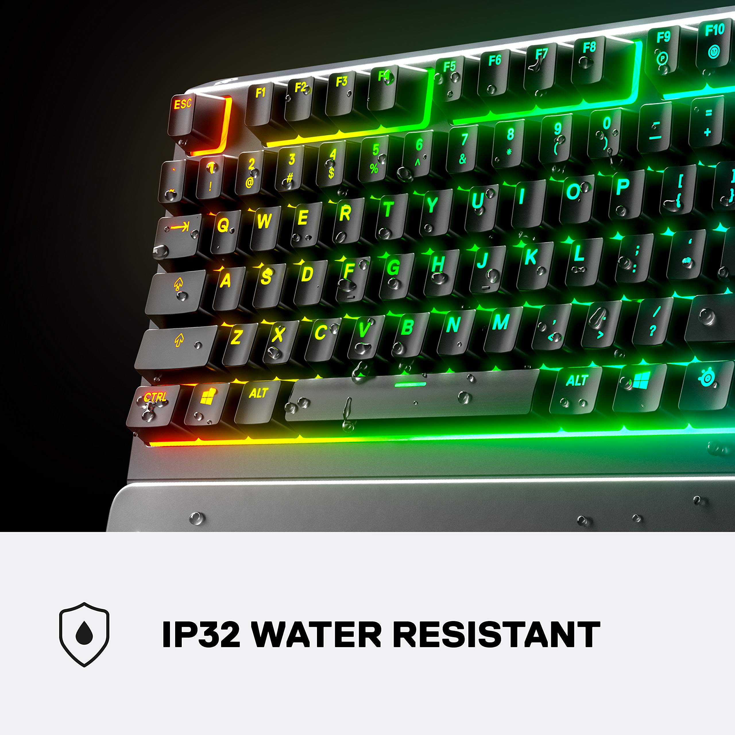 SteelSeries Aerox 3 Wireless Gaming Mouse & Apex 3 RGB Mechanical Keyboard Bundle with Whisper Quiet Switches - Perfect for Esports, FPS, and MMO Gaming