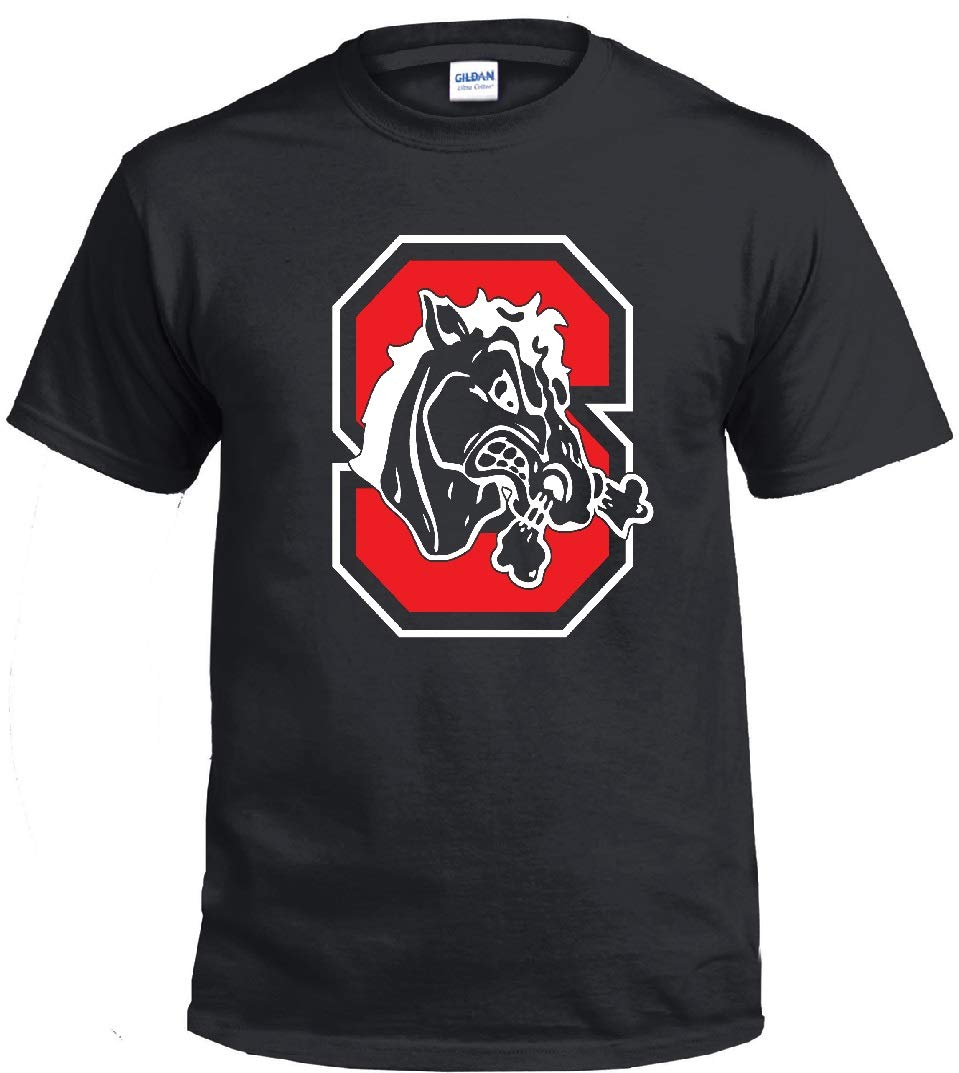 Big Red Steubenville Black T-Shirt - Vintage Style Cotton Tee for Men & Women - Perfect for Game Day, School Spirit & Casual Wear