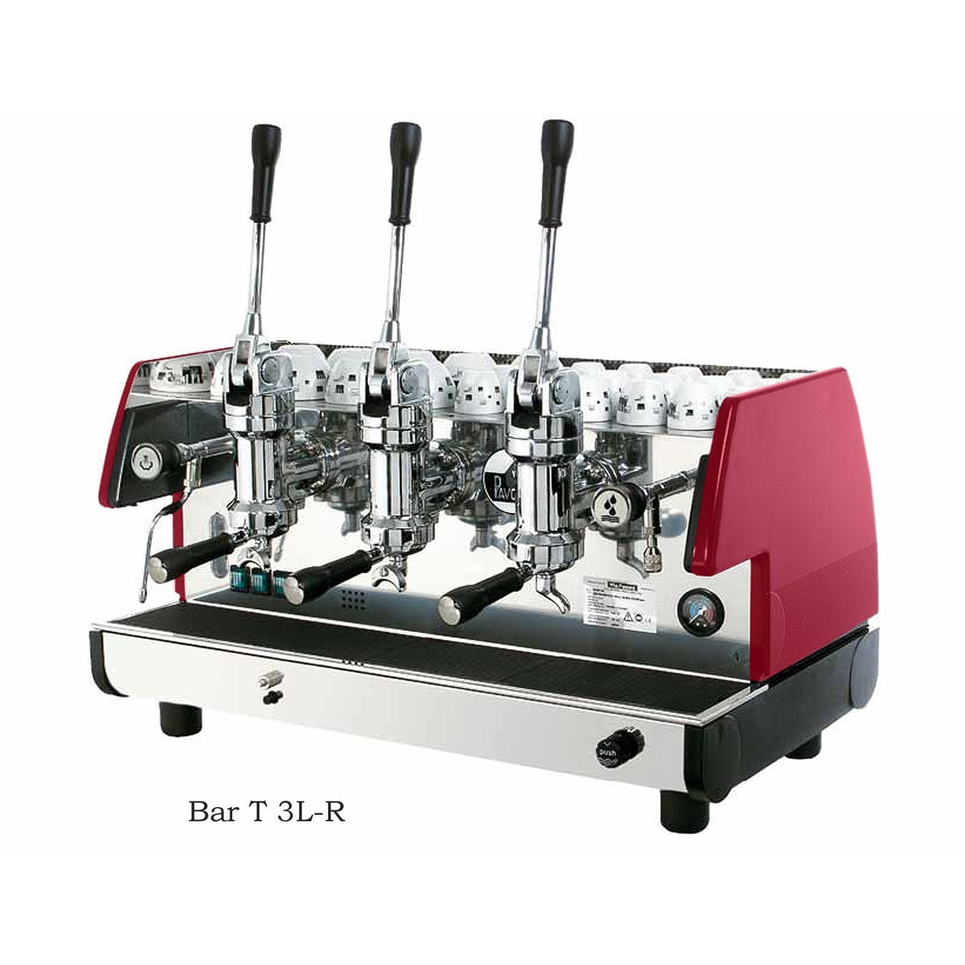 La Pavoni Commercial 3 Group Lever Espresso Machine BAR T 3L - Professional Coffee Bar Espresso Maker for Cafes & Restaurants - Perfect for High-Volume Coffee Shops & Commercial Use
