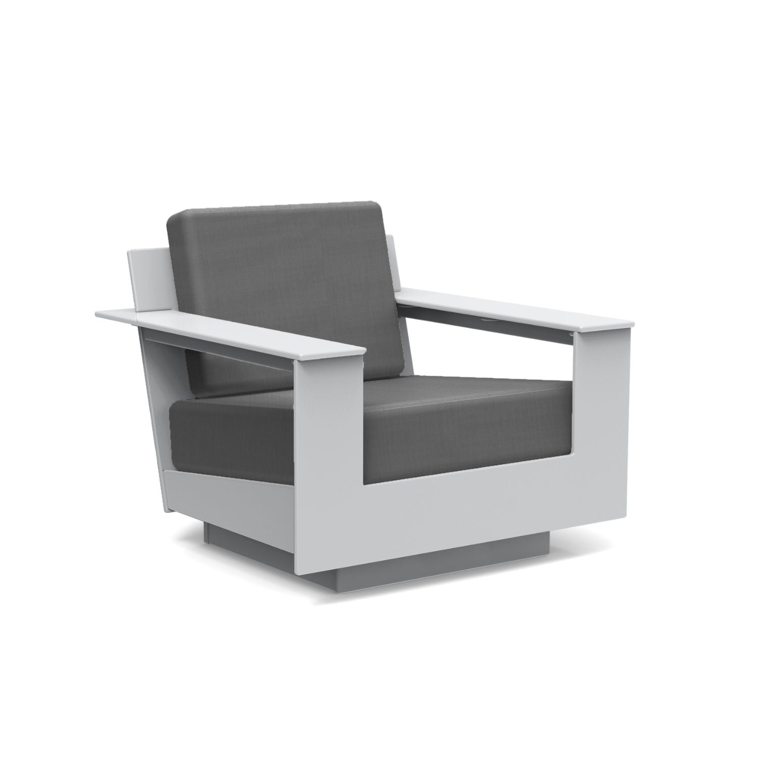 Loll Nisswa Lounge Chair - Modern Accent Chair for Living Room, Bedroom & Office - Comfortable Upholstered Armchair with Wooden Legs - Perfect for Relaxing, Reading & Home Decor