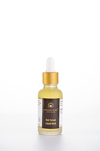 MYSTIQUEPEARL NATURE TO NURTURE Shine 'n' Glow Hair Serum - 20ml | Natural Hair Oil for Frizz Control & Shine | Perfect for Dry, Damaged Hair & Daily Styling