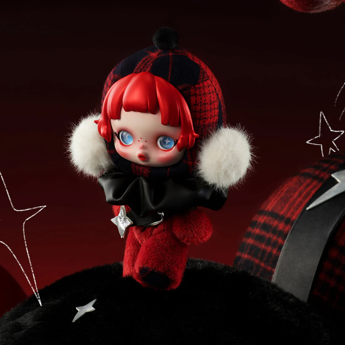 SKULLPANDA Winter Symphony Series Plush Blind Box - Cute Collectible Stuffed Animals for Anime Fans, Gift for Christmas & Birthday (Perfect for Home Decor, Office Display, and Surprise Gifts)