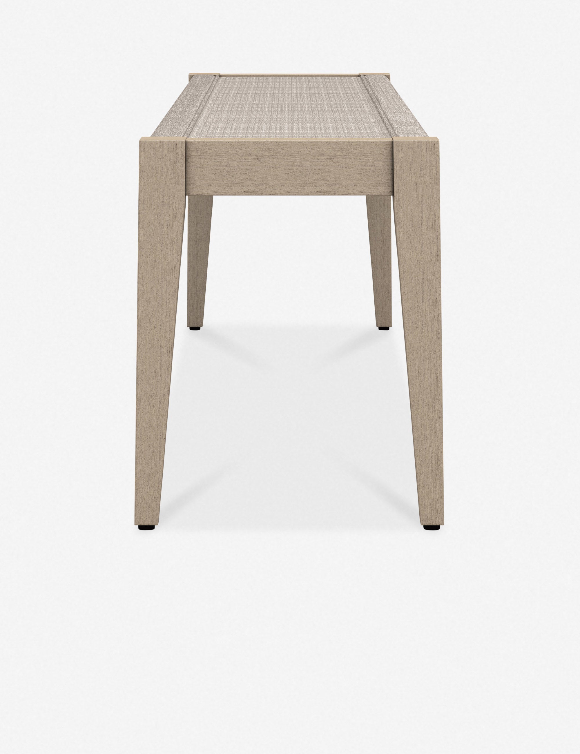 Cadenza Indoor Outdoor Bench - Weather-Resistant Patio, Garden, and Entryway Seating for Home & Commercial Use