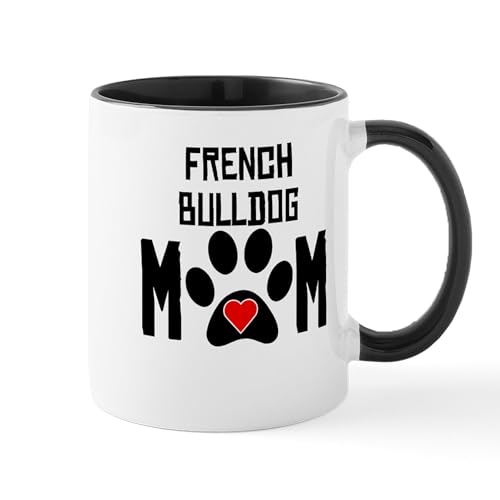 White/Black Inside - French Bulldog Mom Mugs