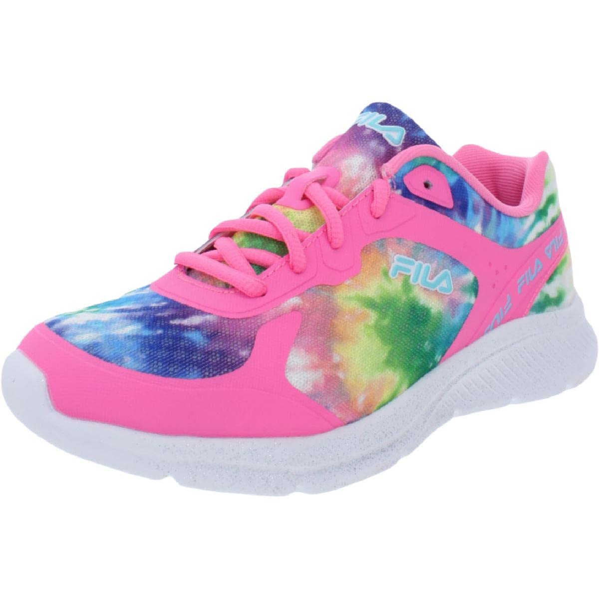 Fila Speedchaser 3 Running Shoes for Girls - Lightweight Athletic Sneakers for Kids (Little Kid/Big Kid Sizes) - Perfect for School, Sports & Everyday Play