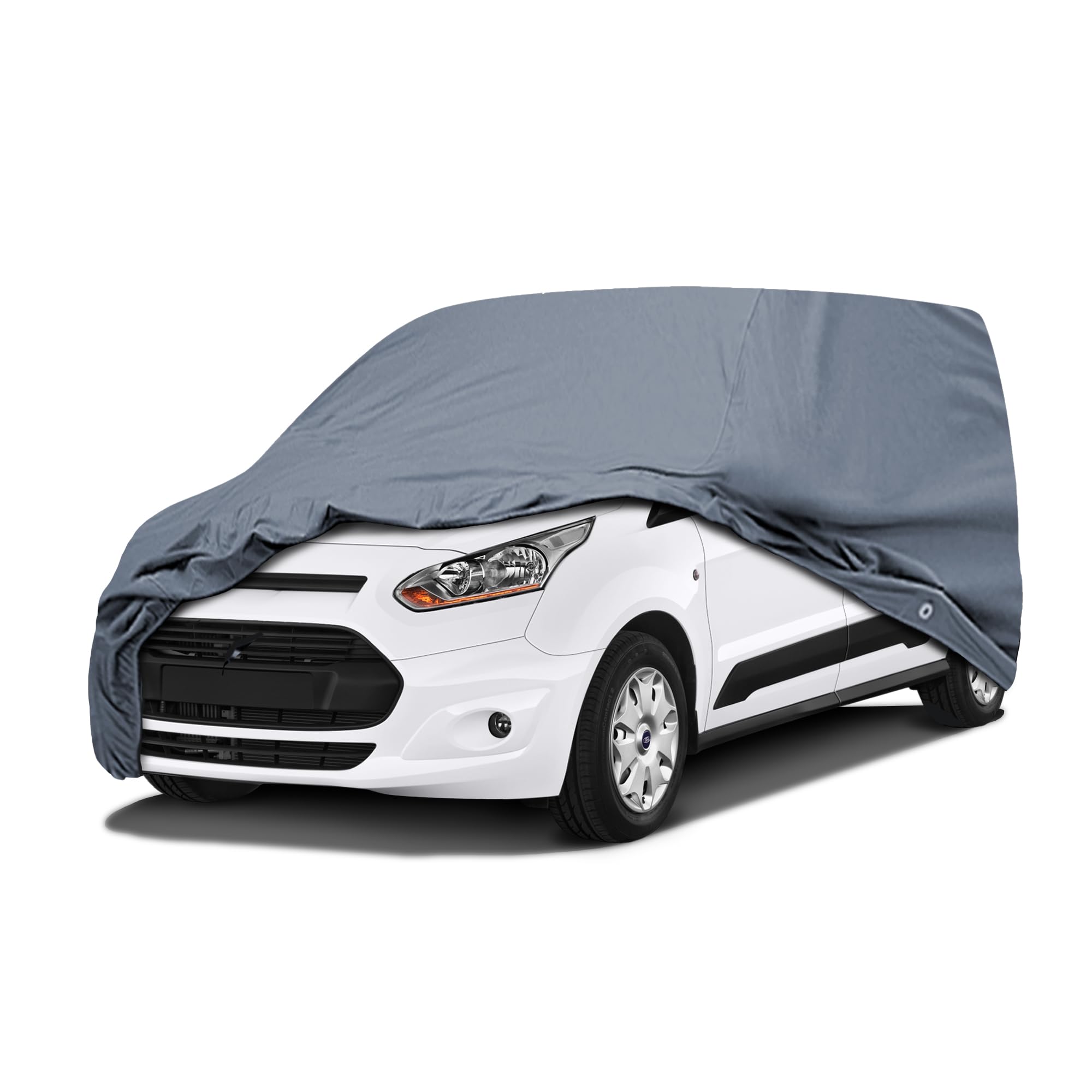 USCarCover Supreme All-Weather Waterproof Car Cover for Ford Transit Connect 2013-2021 - Outdoor/Indoor Protection Against Dust, Sun, Snow, Rain & Hail | Perfect for Parking, Storage & Travel