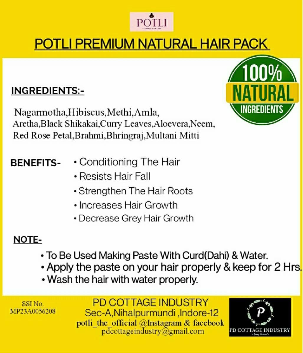 POTLI 100% Natural Ayurvedic Skin Care Gift Set - 6 Items (UBTAN Powder, Body Wax Powder, De-Tan Powder, Mix Fruit Face Pack, Hair Pack 100g Each + Rose Water 100ml) for Glowing Skin & Hair Care | Perfect for Spa Day, Self-Care Routine & Ayurvedic Beauty Regimen