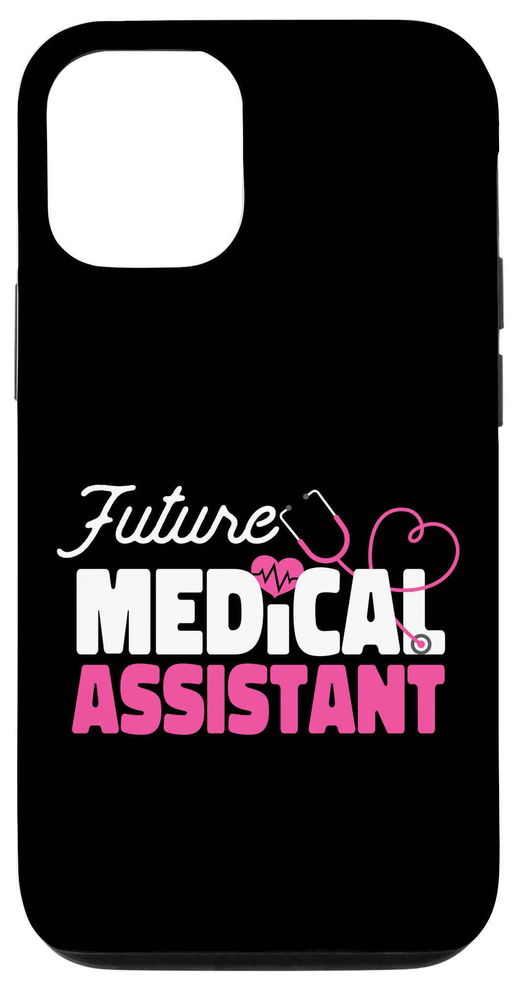 Certified Medical Assistant (CMA) Training Case for iPhone 12/12 Pro - Shockproof Protective Cover with Kickstand - Perfect for Healthcare Students & Professionals