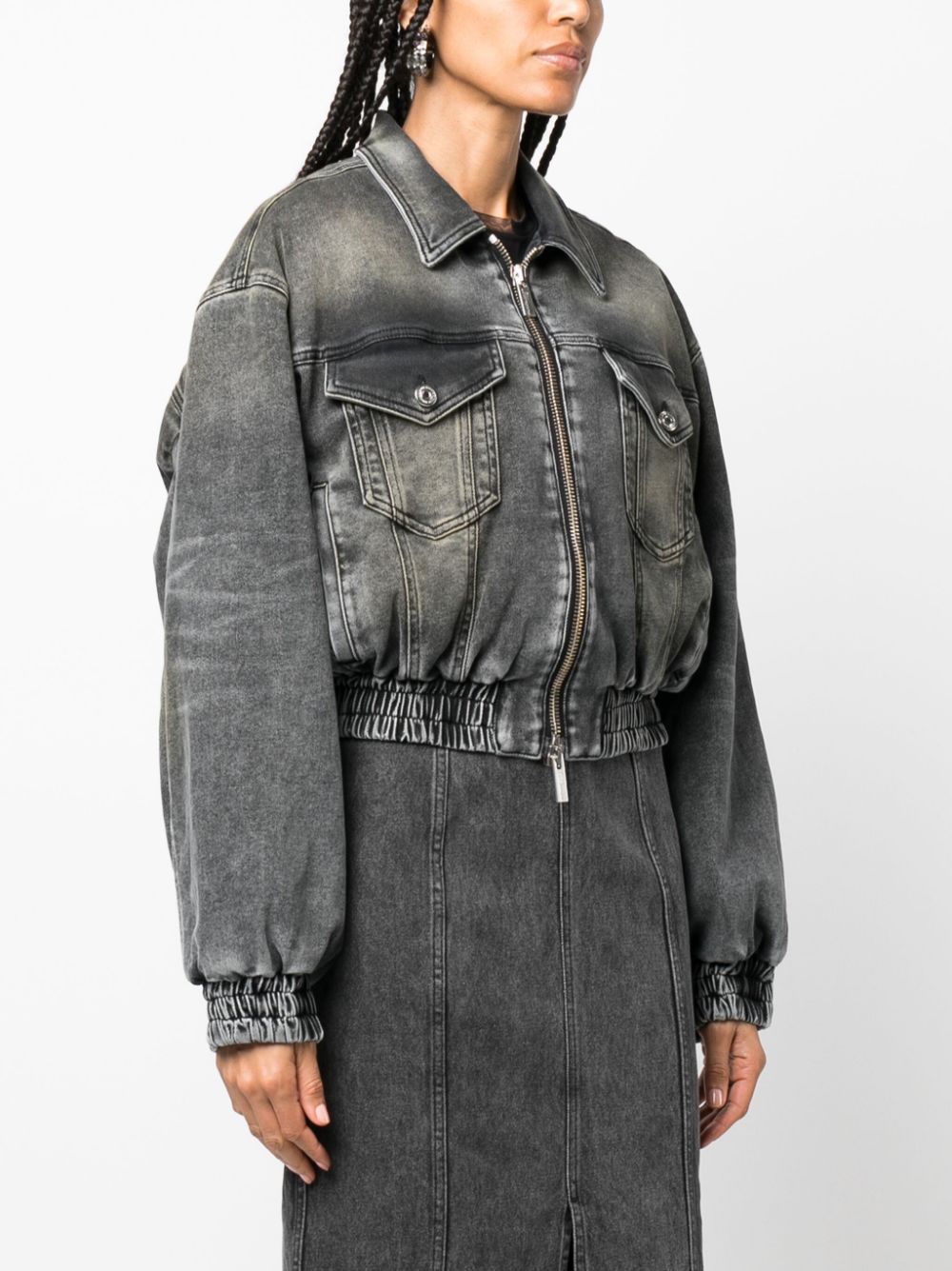 Blumarine Women's Grey Wool Coat - Elegant Winter Outerwear for Office & Casual Wear