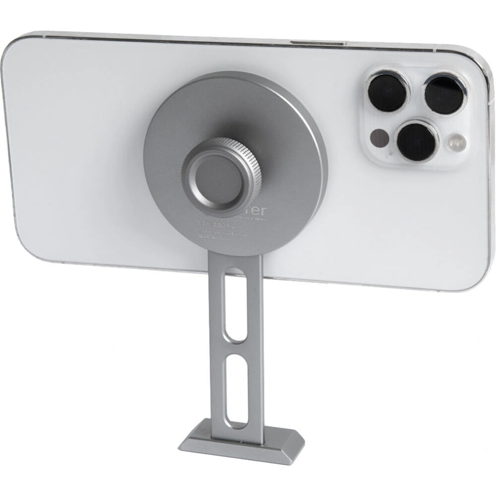 Explorer MX MAG Magnetic Tripod Phone Mount for MagSafe - Universal Smartphone Holder for iPhone 14/13/12, Samsung Galaxy - Perfect for Vlogging, Live Streaming & Hands-Free Video Calls