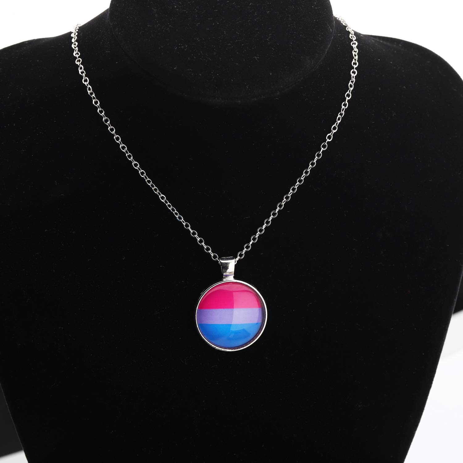 CHOORO Rainbow Pride Keychain - LGBT Jewelry Gift for Gay, Bisexual & Transgender - Perfect for Pride Month, LGBTQ+ Events & Everyday Carry