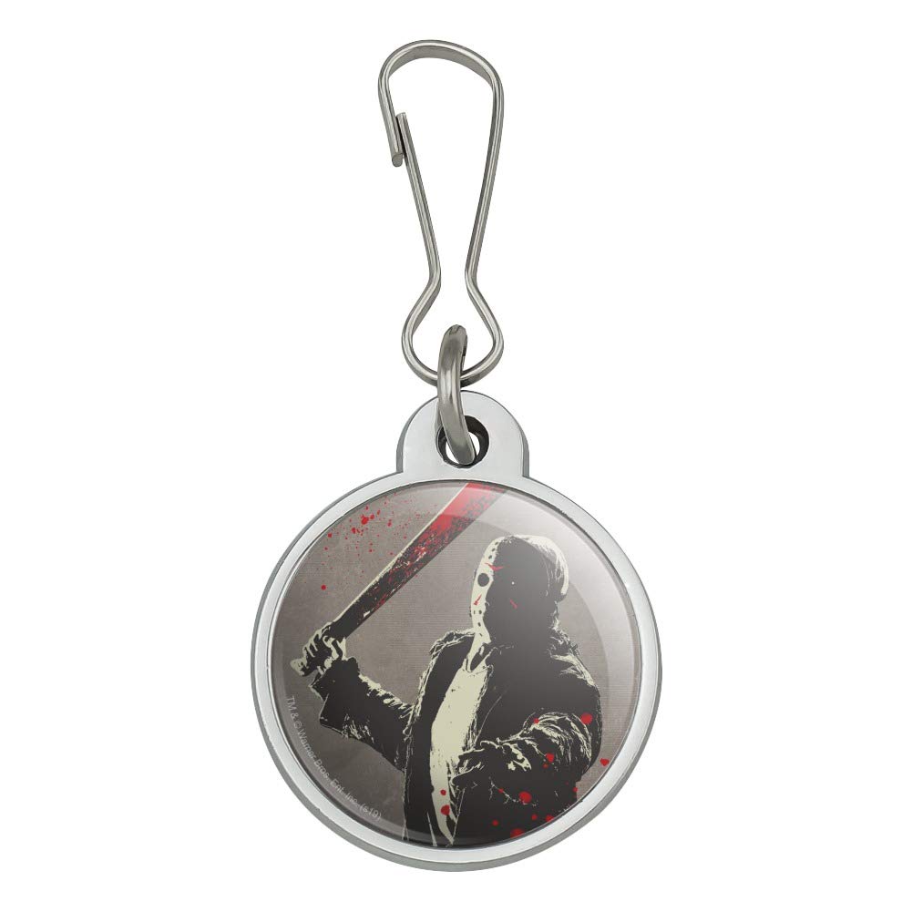 Friday the 13th Jason Voorhees Horror Movie Character Keychain - Halloween Costume Accessory for Backpacks, Luggage & Handbags | Horror Fan Gift & Cosplay Prop