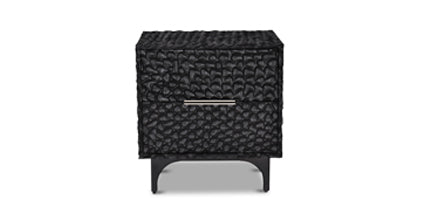 Modern Nightstand with Drawer - Stylish Bedside Table for Bedroom, Living Room, or Office - Perfect for Storage and Organization