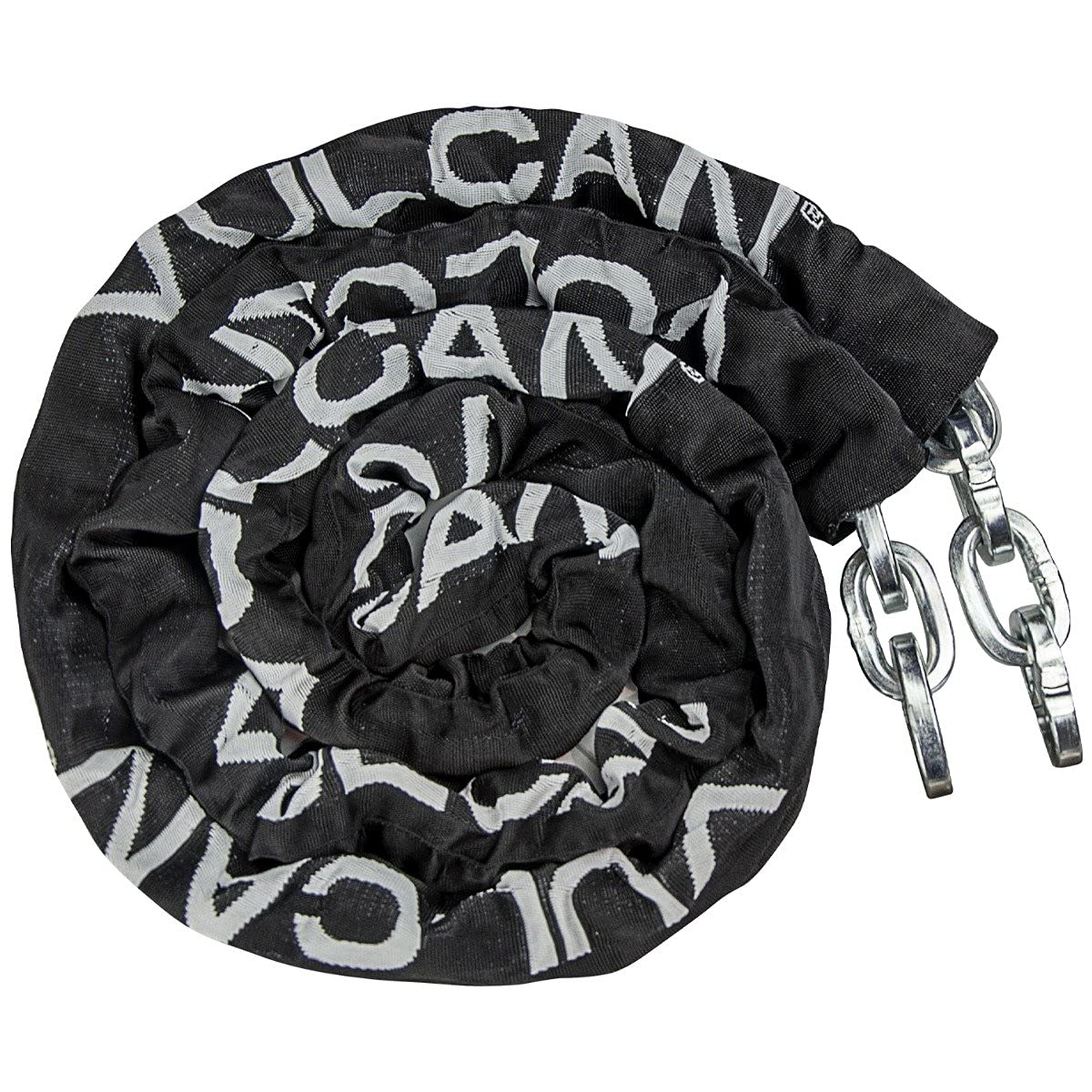 VULCAN Security Chain - Heavy Duty Case-Hardened Steel - 3/8 Inch x 9 Foot Anti-Theft Chain - Bolt Cutter Resistant for Motorcycle, Bicycle, Gate & Property Security - Outdoor Use