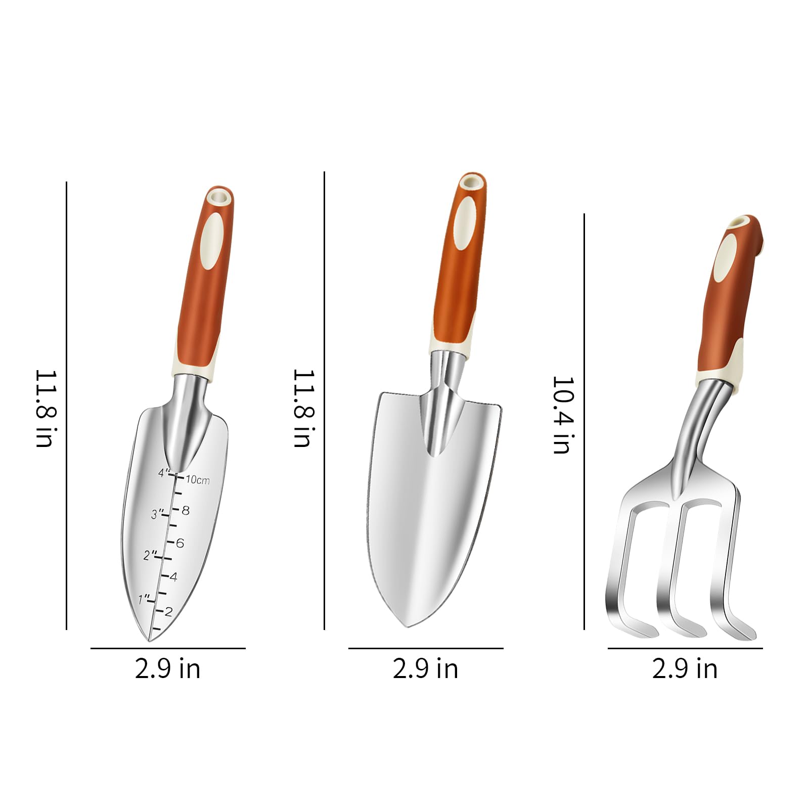 Premium Aluminum Alloy Gardening Tools Set - Durable, Sturdy & Non-Slip for Home & Outdoor Use - Perfect for Parent-Child Gardening Activities, Women's Outdoor Gifts & Garden Enthusiasts - Ideal for Backyard Planting, Landscaping & DIY Projects