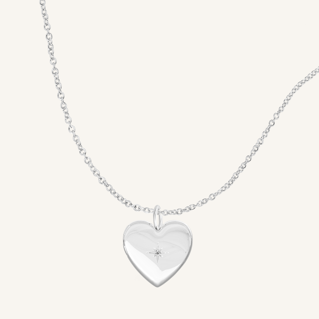 Behold Heart Photo Locket Necklace - Personalized Engravable Pendant for Loved Ones | Perfect for Anniversaries, Valentine's Day & Memorial Gifts