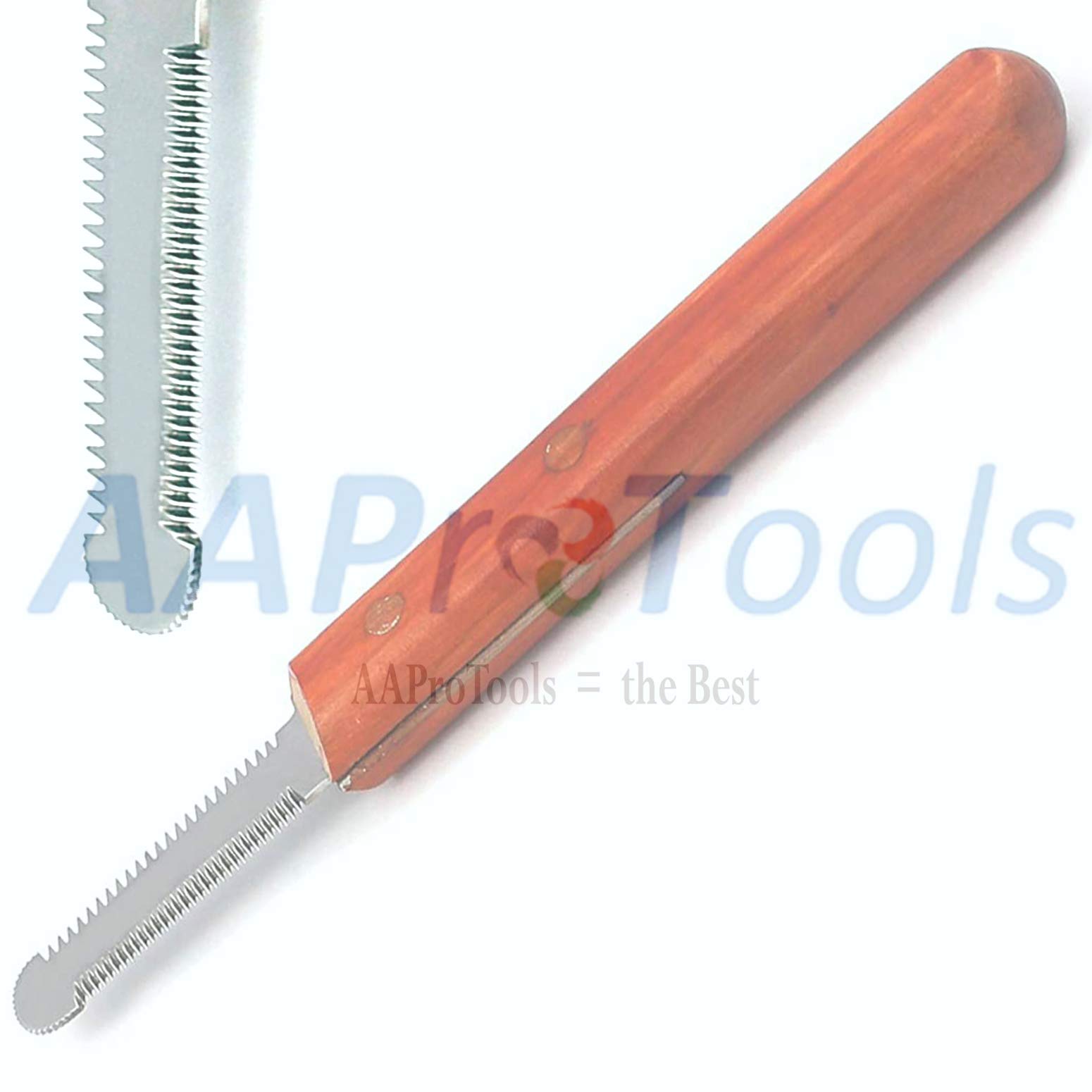 Professional Dog Grooming Stripping Knife - Right Handed Small & Medium Cut Blade for Terriers & Wire-Haired Breeds - Perfect for Show Prep & Home Grooming