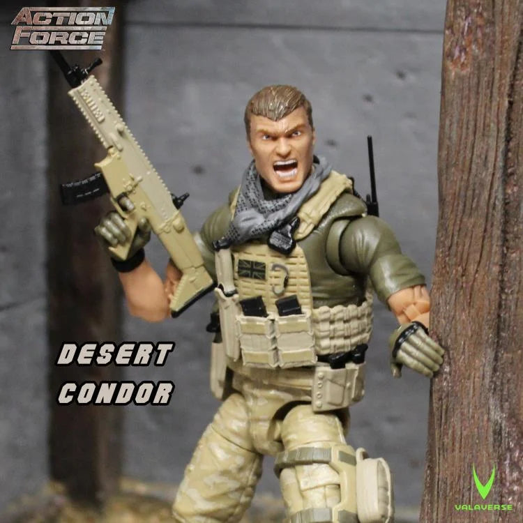 Action Force Series 4: Desert Condor Military Action Figure - Collectible Toy for Display & Battle Scenes