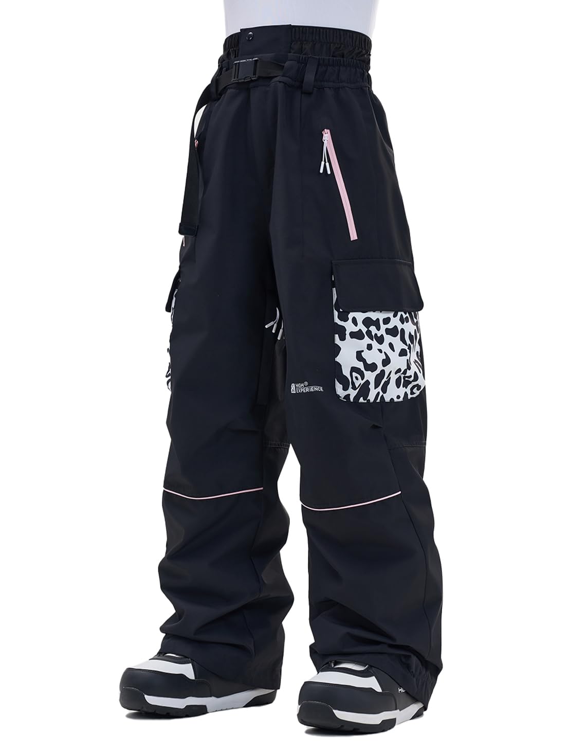**Waterproof Windproof Snowboard Pants for Women & Men - Loose Fit Insulated Ski Pants for Warmth & Comfort | Perfect for Skiing, Snowboarding & Winter Sports**