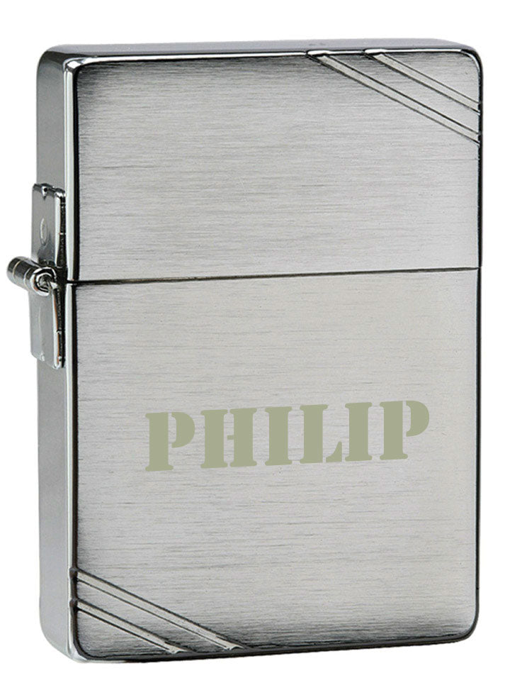 Zippo 1935 Replica Vintage Windproof Lighter with Classic Detailing - Perfect for Outdoor Camping, Hiking & Everyday Carry